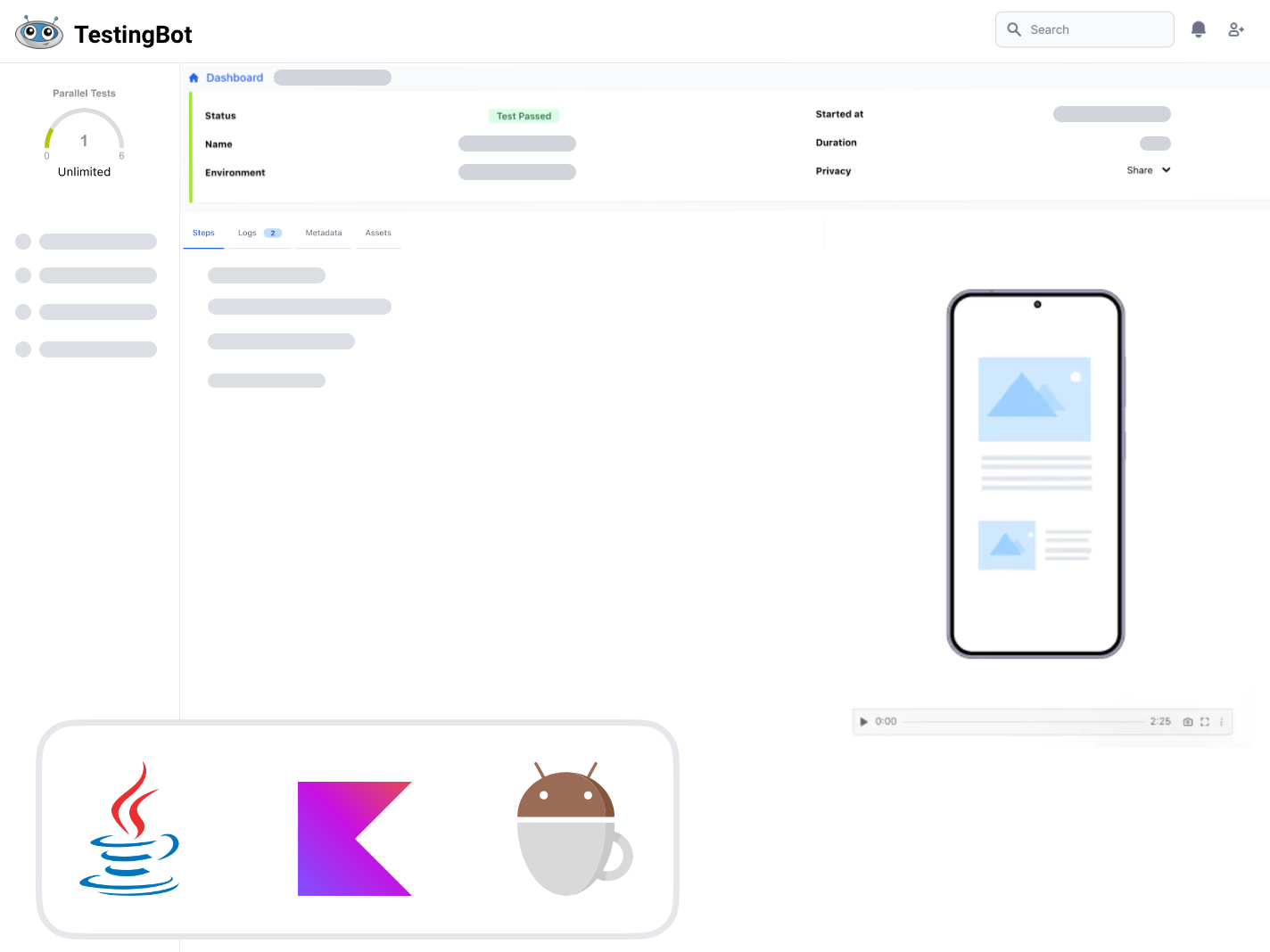 JavaとKotlinでAndroidアプリをテストする